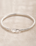 Pulseira de Prata 925 Corrente Snake 3/4 mm – Elegante e Unissex