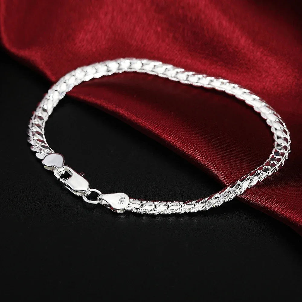 Bracelete em prata 925 - Unissex