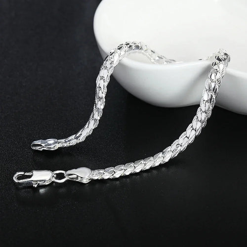 Bracelete em prata 925 - Unissex