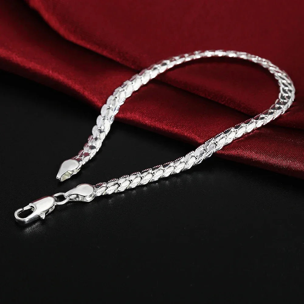 Bracelete em prata 925 - Unissex
